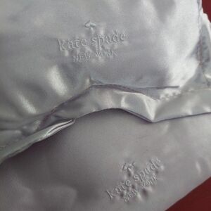 NWOT Kate Spade Light Pink Satin Pouch And Night Eye MASK (Bag D)